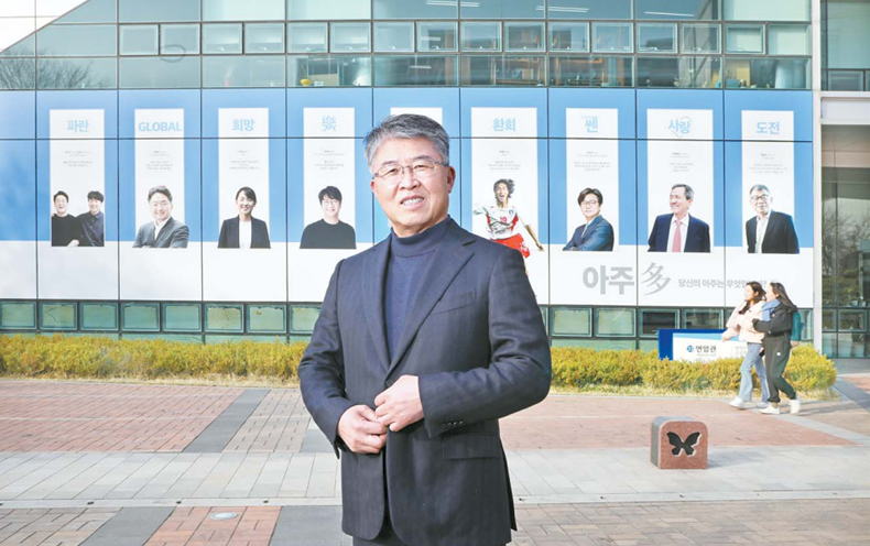 최기주 총장, 코리아중앙데일리 인터뷰 "50주년 아주, 한국의 실리콘밸리로-"